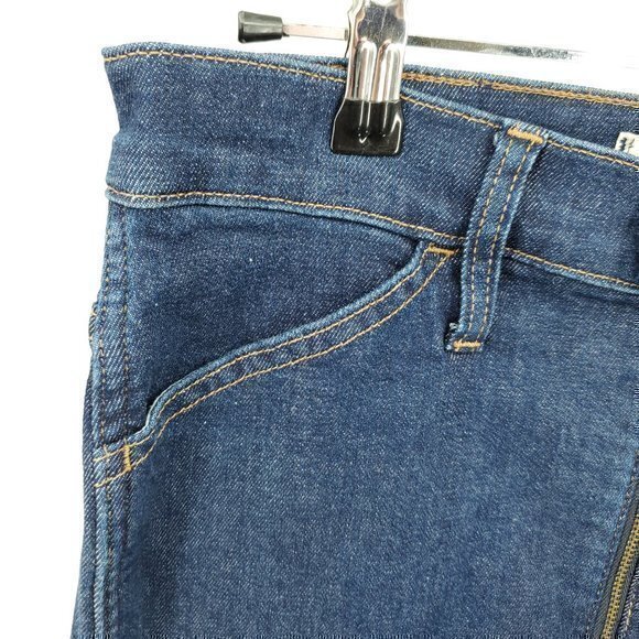 Madewell 10" High-Rise Skinny Crop Jeans 28 Macarthur Wash: Exposed Zip Edition - Picture 9 of 16